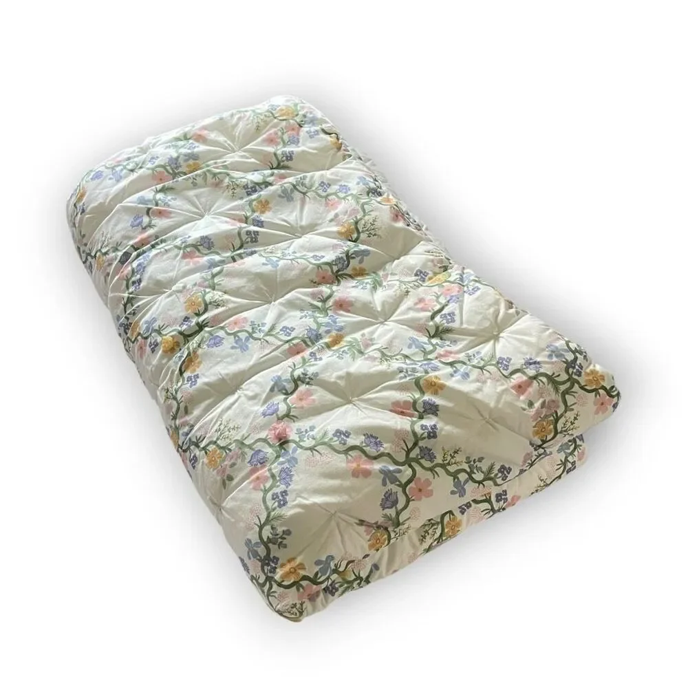 Pottery Barn Kids x Rifle Paper Co. Floral Trellis Comforter Only Twin Preowned
